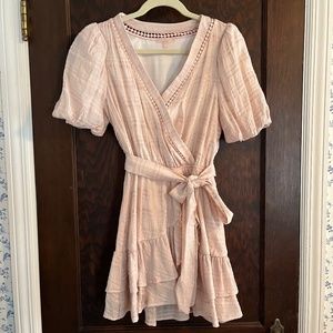 Love Collette Mini Wrap Dress